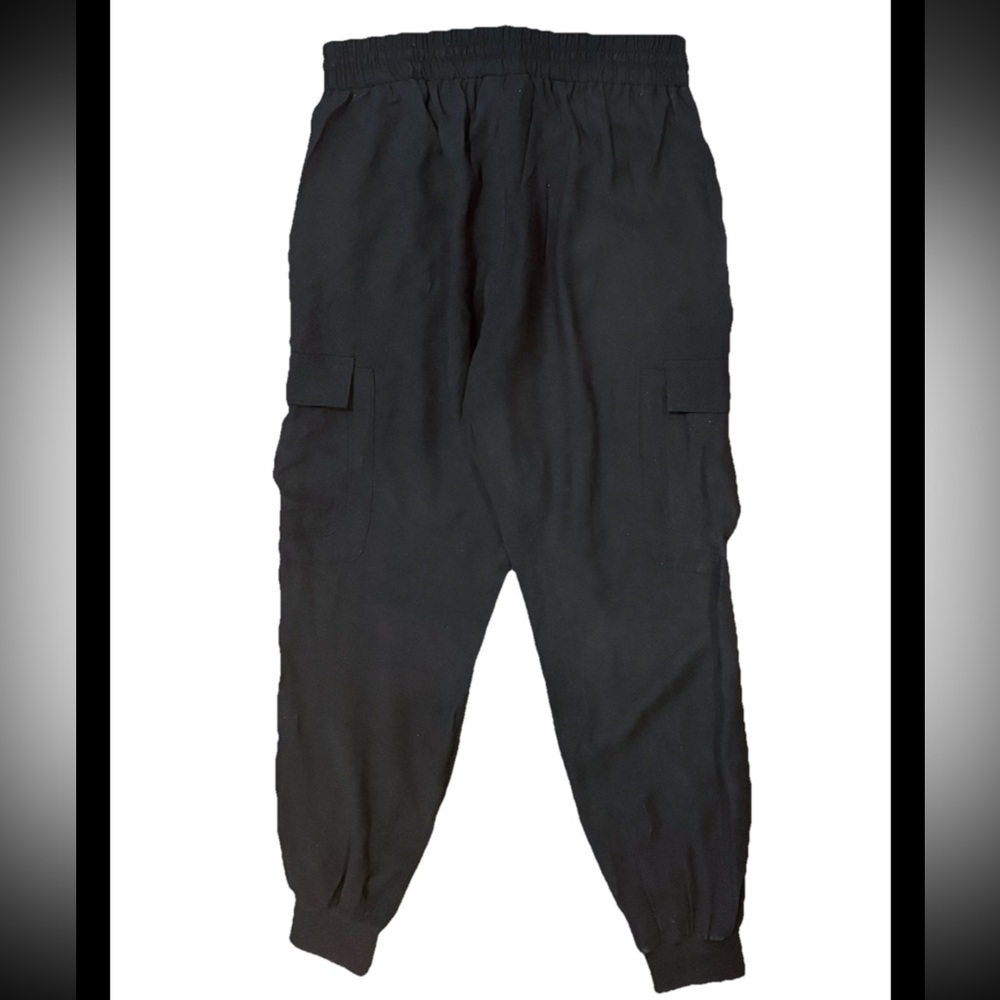 Inc International Concepts Black Cargo Jogger Pants Size Medium